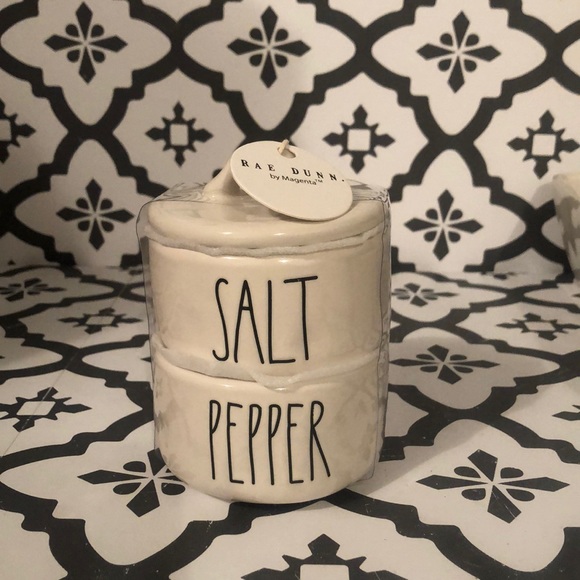Rae Dunn Other - SALT and PEPPER canisters by Rae Dunn